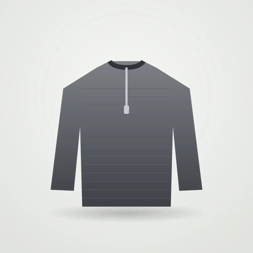 Ember fleece pullover, Charcoal